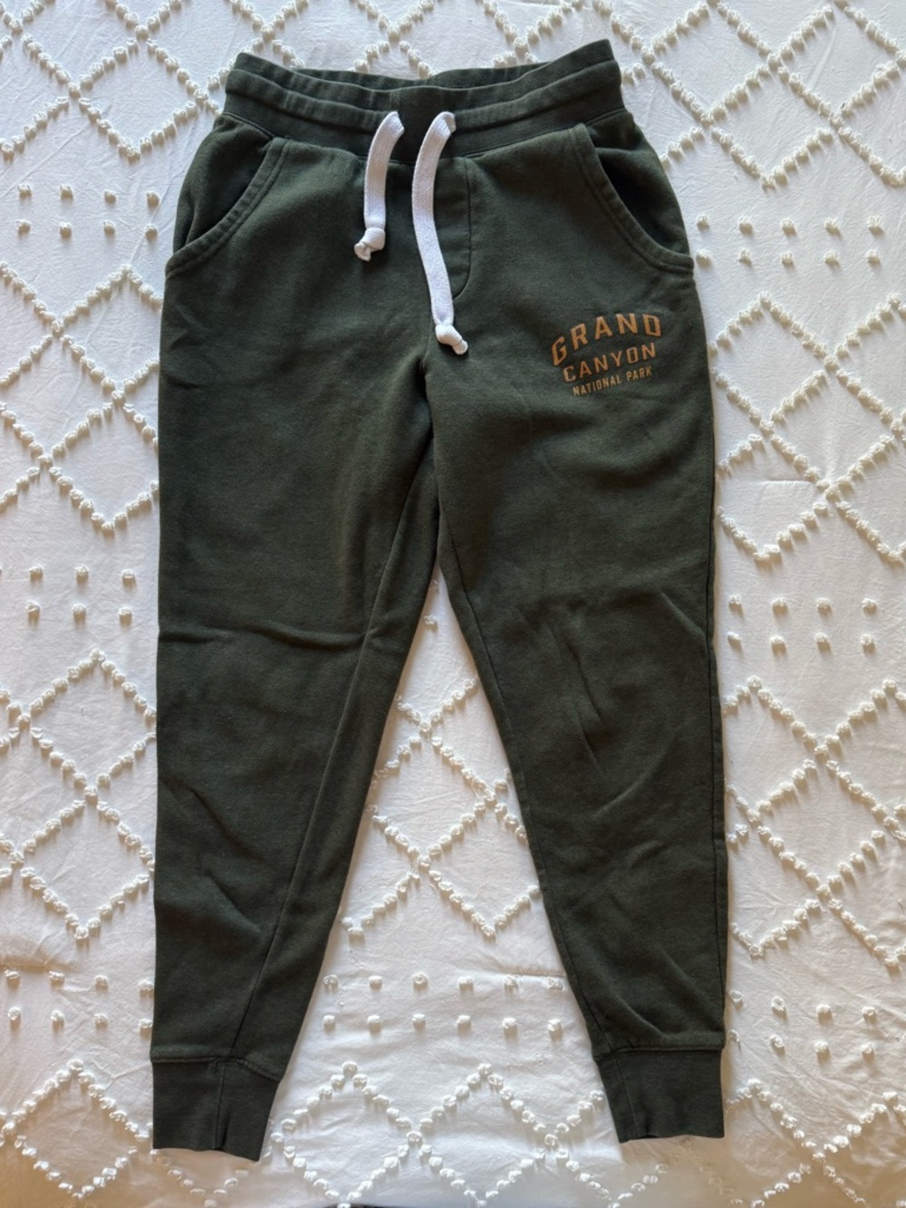 Grand Canyon Men’s Olive Green Jogger Sweatpants
